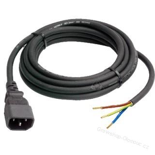 Kabel 2m s IEC konektorem samec