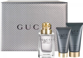 Gucci Made To Measure EDT 90 ml + balzám po holení 75 ml + sprchový gel 50 ml