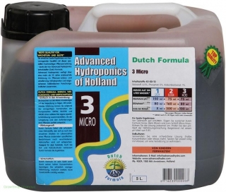 Advanced Hydroponics - Dutch Formula Micro 5l