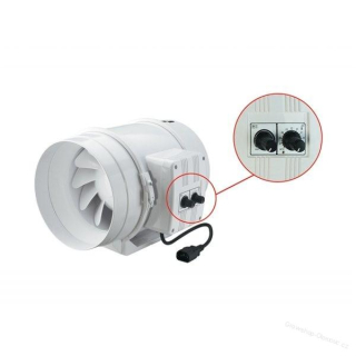 Ventilátor Vents TT 125 U - 280 m3/h